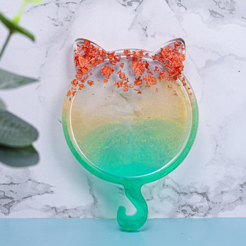 Khuôn silicone làm đồ thủ công hình chú nai/ mèo độc đáo