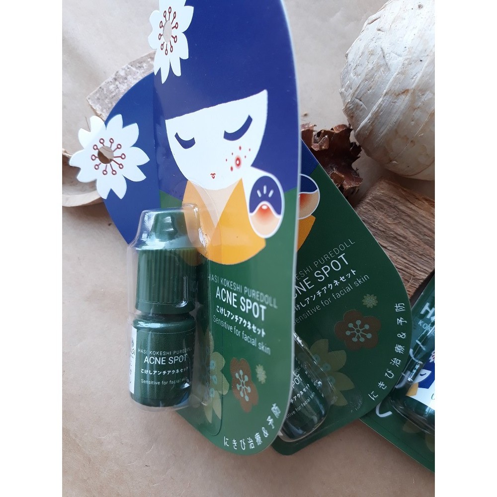 Chấm mụn Hasi Kokeshi Puredoll serum chấm còi mụn