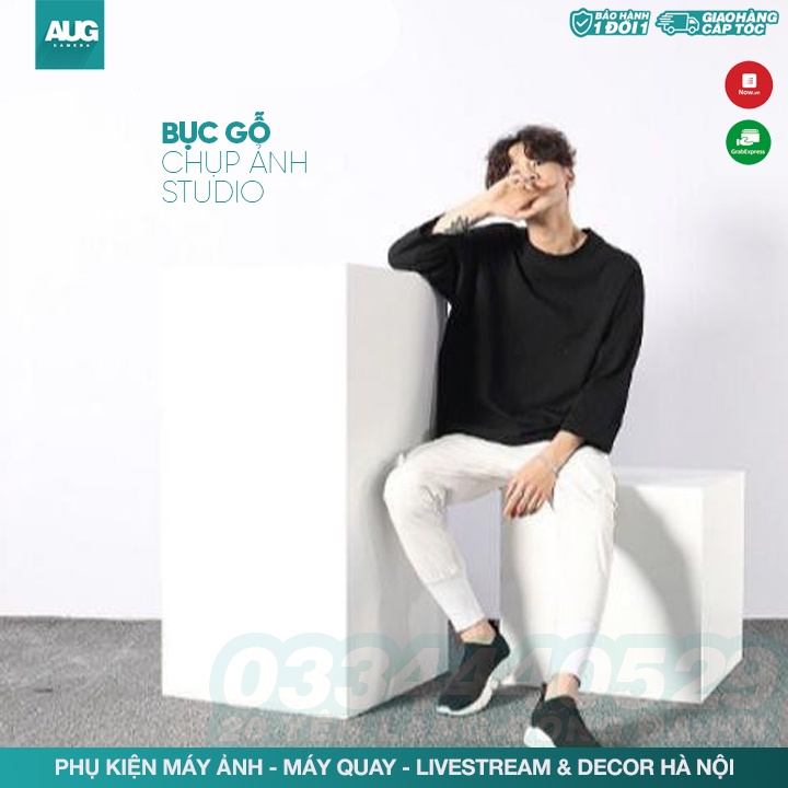 Bục gỗ trắng chụp ảnh studio, - chụp ảnh cưới