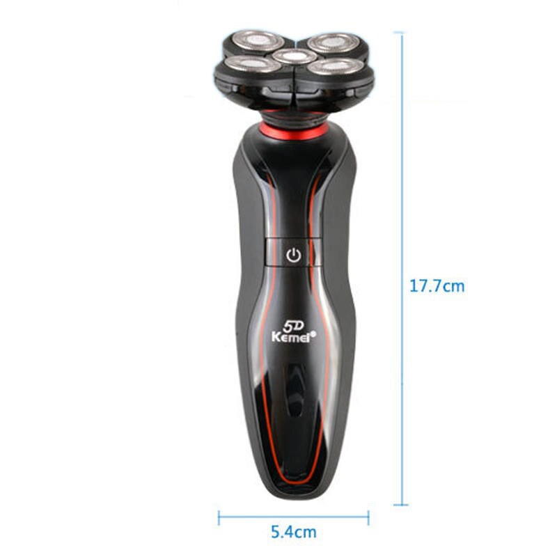 Máy cạo râu KEMEI KM-6181 năm đầu lưỡi ( Hàng loại 1)