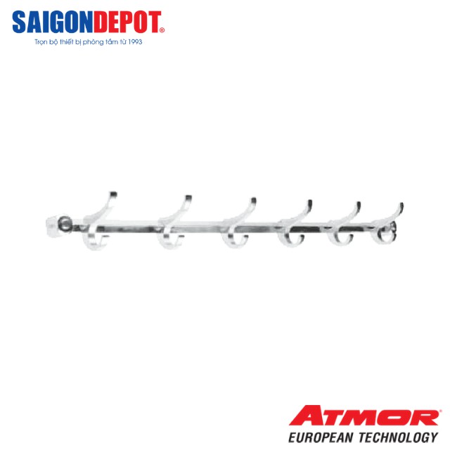 Móc áo inox 304 GT-5760 - ATMOR - SaigonDepot