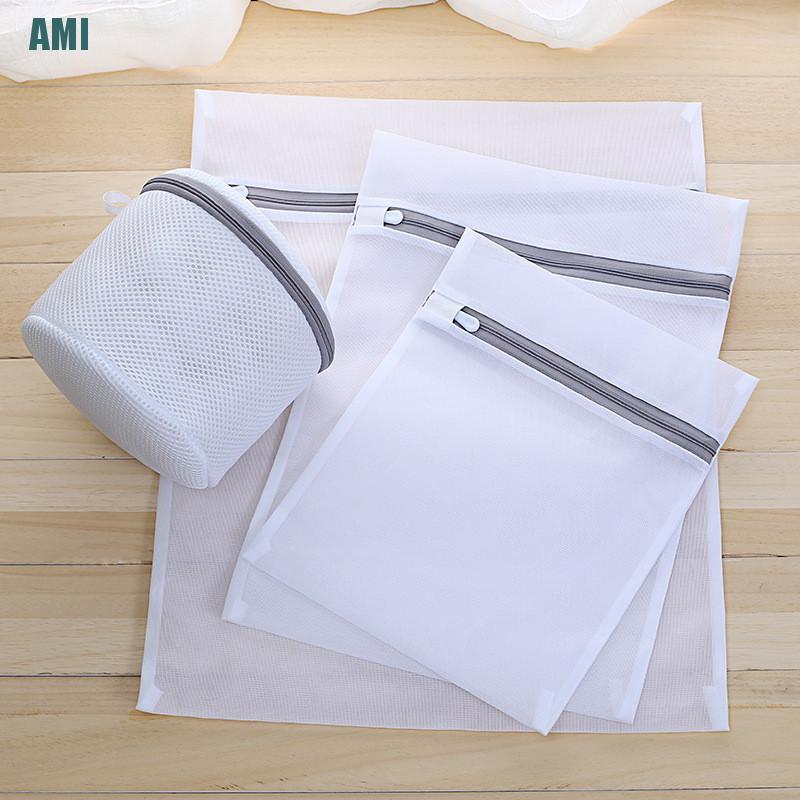 Túi lưới có dây kéo đựng đồ giặt máy tiện dụng