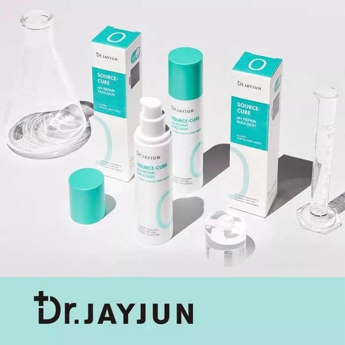 Set dưỡng tái tạo, phục hồi da yếu, mỏng, nổi gân máu Dr.JAYJUN Source-Cure pH 50ml