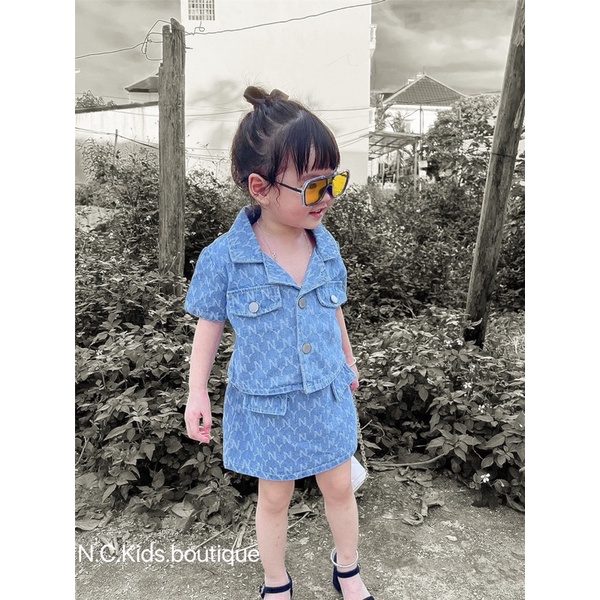 Bộ bò ny cho bé gái