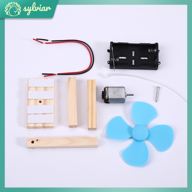Bộ Đồ Chơi Quạt Điện Bằng Gỗ Diy Đơn Giản Thí Nghiệm Vật Lý