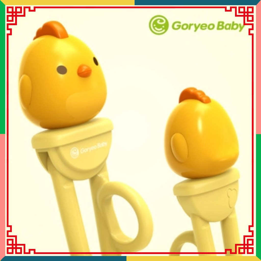 Đũa trẻ em goryeobaby dạy bé học cách dùng đũa - Bộ đồ ăn trẻ em Bán chạy Best Seller