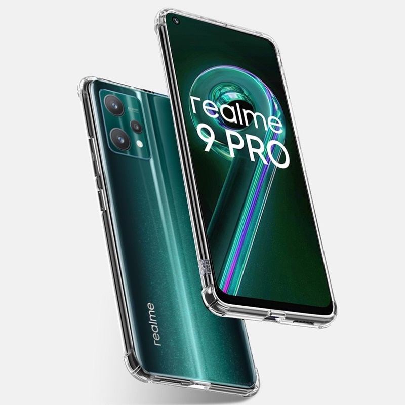 Ốp Điện Thoại Silicon Trong Suốt Chống Sốc Cho Realme 9 Pro Realme 9i 9 X50 Pro Plus C21Y C25Y C11 2021 C15 C35