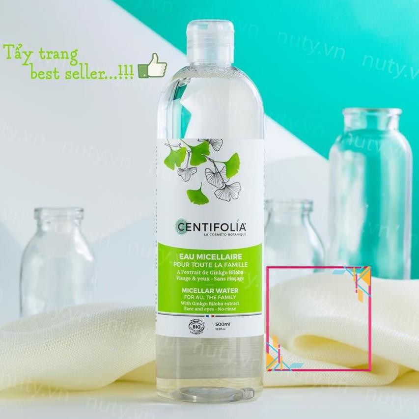 Nước Tẩy Trang Centifolia Micellar Water (500ml)