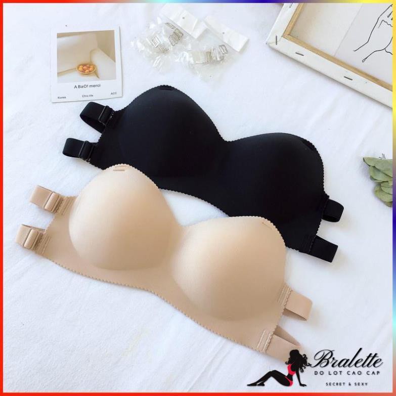 Áo Bra Áo Ngực Quây Bralette KHÔNG DÂY Đúc Su Lót Bàn Tay Nâng Ngực 811