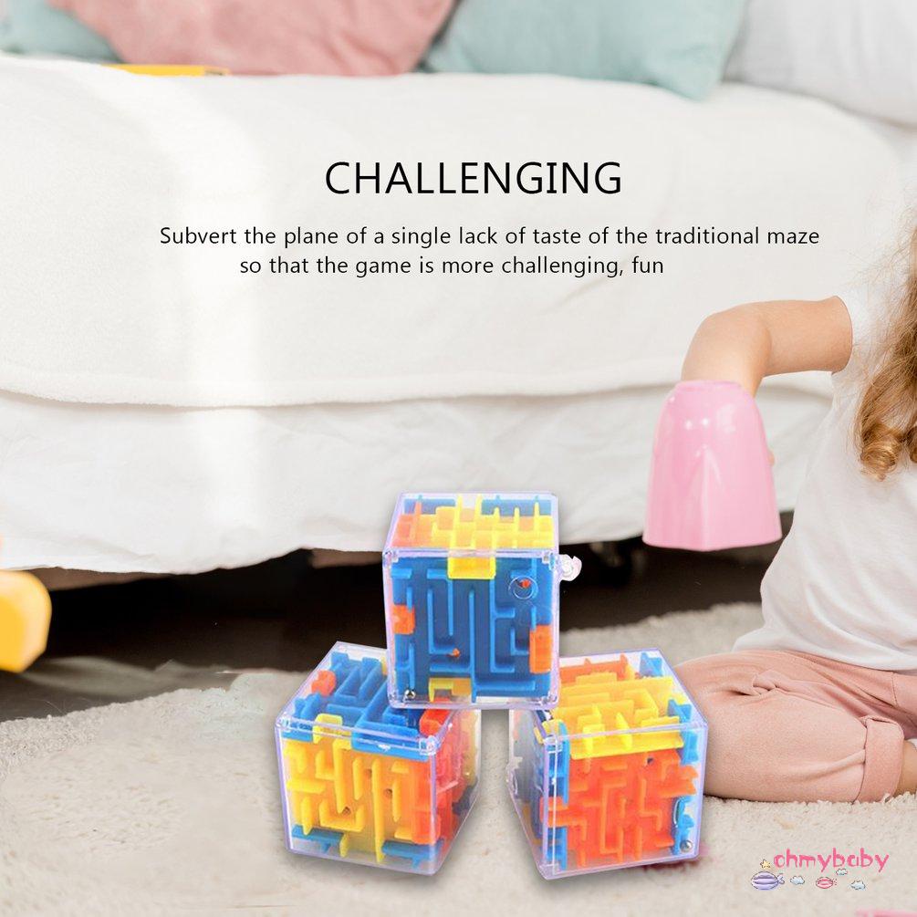 【OMB】 Small Three-dimensional Magic Maze 3D Baby Intelligence Toy Educational Toys