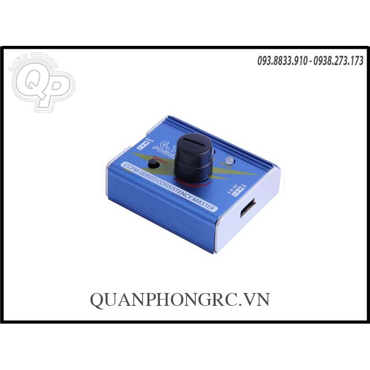 Test servo / motor loại tốt vỏ nhôm