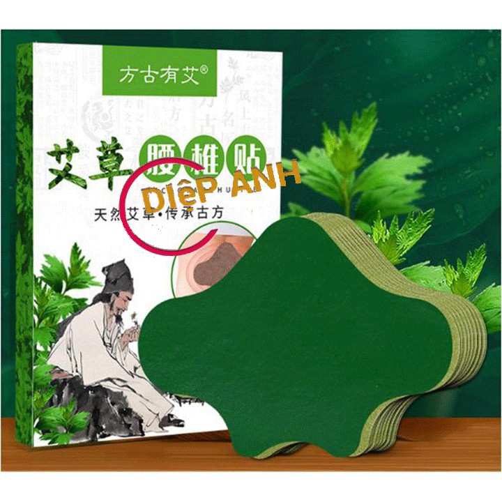 Hộp 12 miếng cao dán giảm đau thảo dược vai, gáy, lưng cột sống