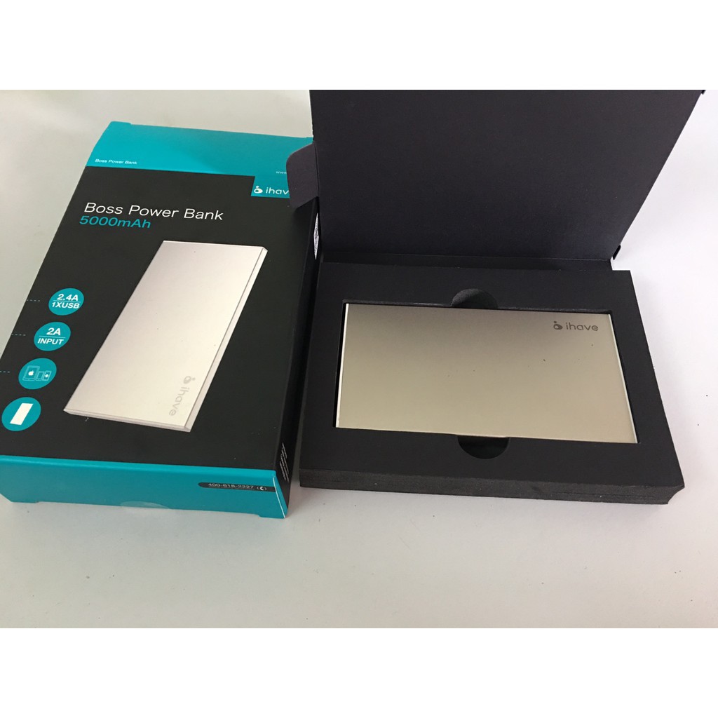 Sạc pin dự phòng Ihave Boss 5000 mAh
