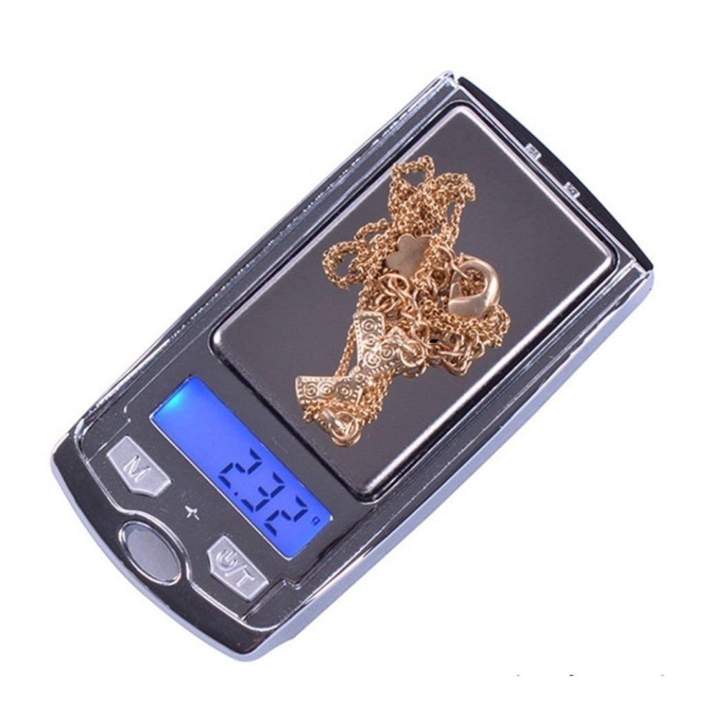 Cân Điện Tử Mini Hình Móc Khóa 100g X 0.01g
