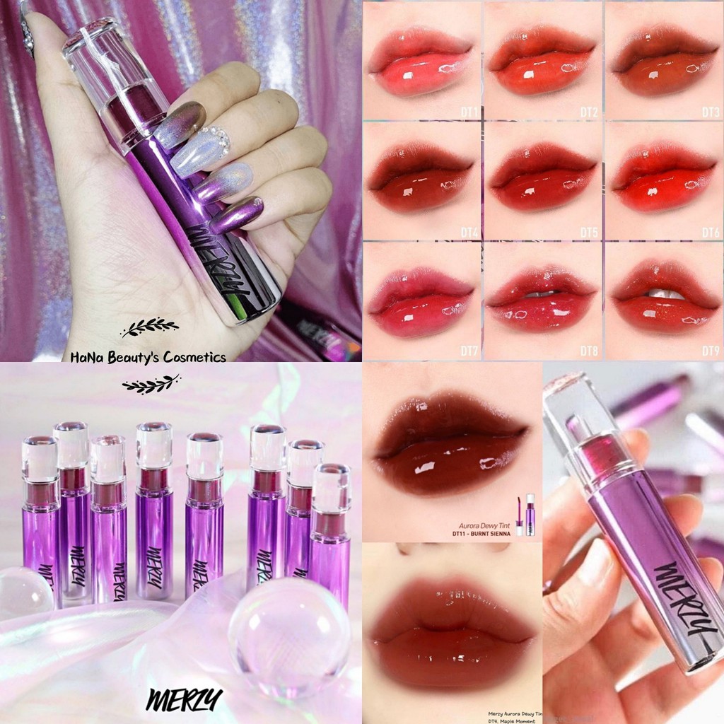 SON TINT LÌ BÓNG MERZY AURORA DEWY TINT