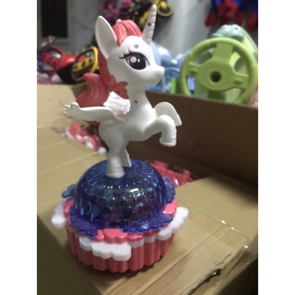 Ngựa Pony đáng yêu dùng pin( tặng kèm pin)