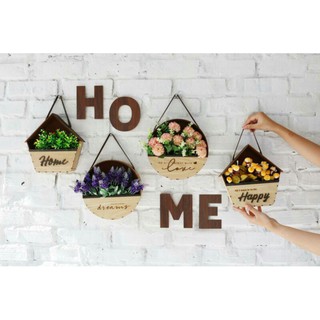 Giỏ hoa vintage