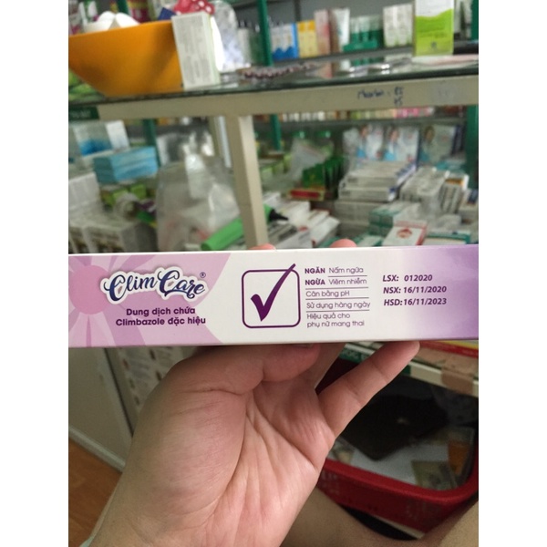 Dung dịch vệ sinh phụ nữ Clim Care