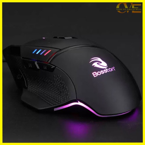 Chuột Máy Tính Có Dây BOSSTON M800 - Chuột Led Chơi Game - Chuột PC Laptop Gaming | BigBuy360 - bigbuy360.vn