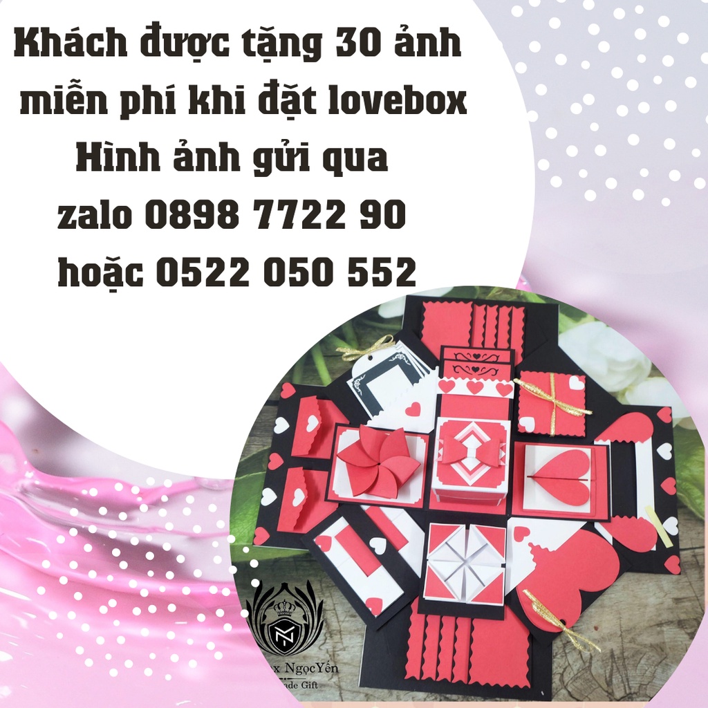 Hộp quà love box [ FREE SHIP]