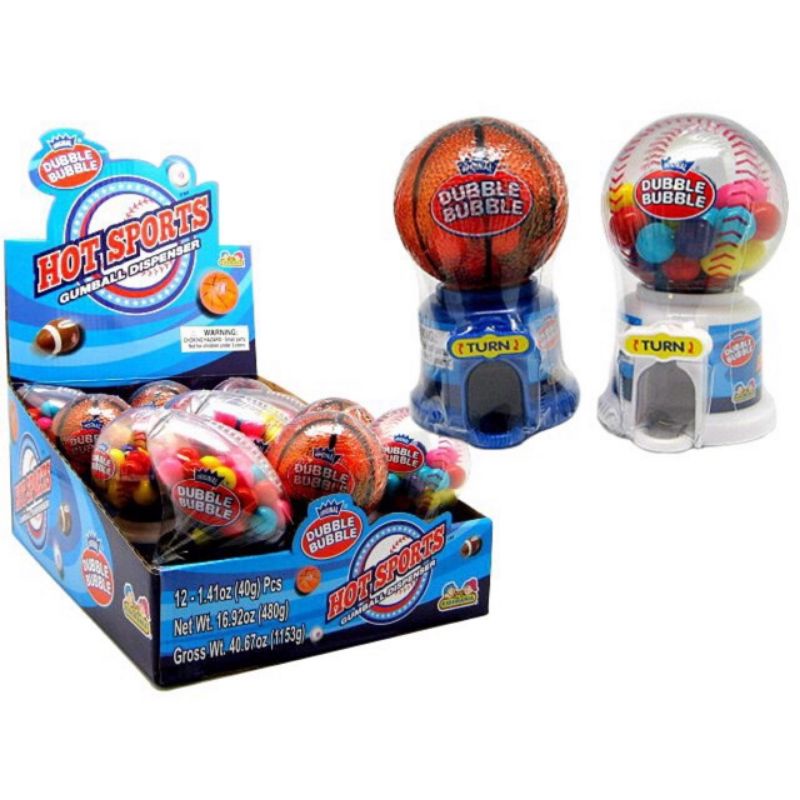 Máy Bán Kẹo Dubble Bubble Hot Sports Chính Hãng Kidsmania