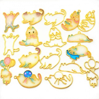 Khung charm làm resin hình mèo