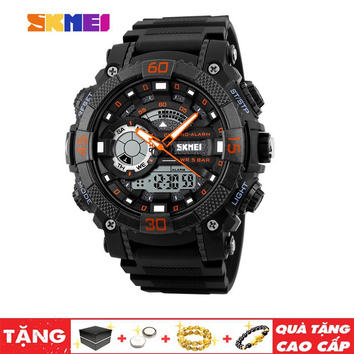 [+Quà Tặng] Đồng hồ nam thể thao SKMEI 2 máy độc lập, đa chức năng, chống sốc, chống nước-Duong.watches | BigBuy360 - bigbuy360.vn