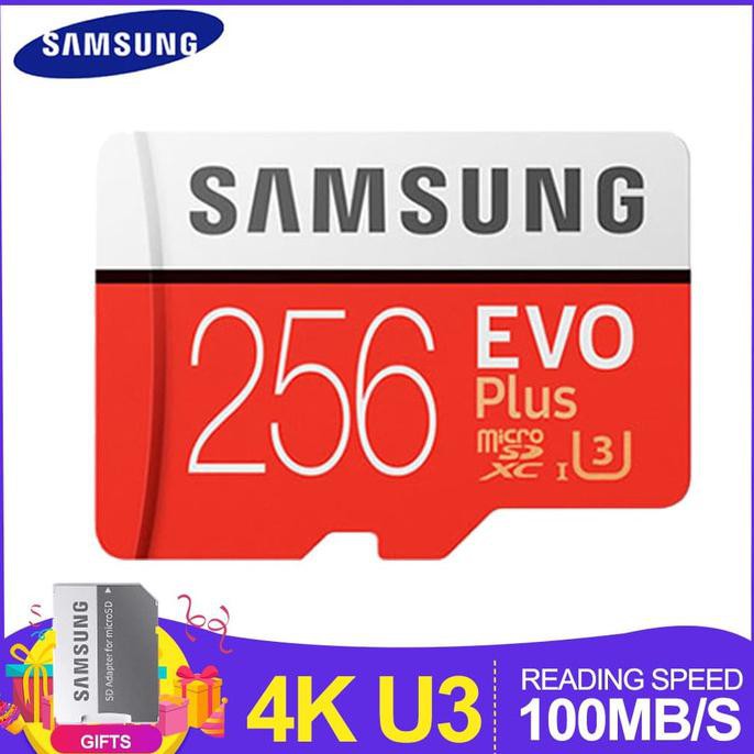 Thẻ Nhớ Micro Sd Samsung Microsd 256gb Evo Plus 95mb / S