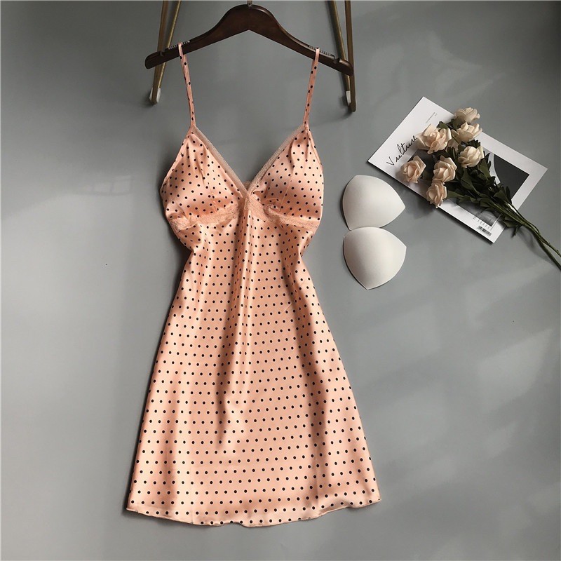 Váy Ngủ Lụa Cao Cấp JOLI - Hàng thiết kế | BigBuy360 - bigbuy360.vn