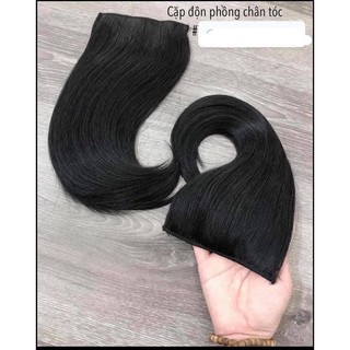 Tóc Kẹp Phím Phồng Hai Bên Tóc Giả 30cm (3 kẹp 30cm)