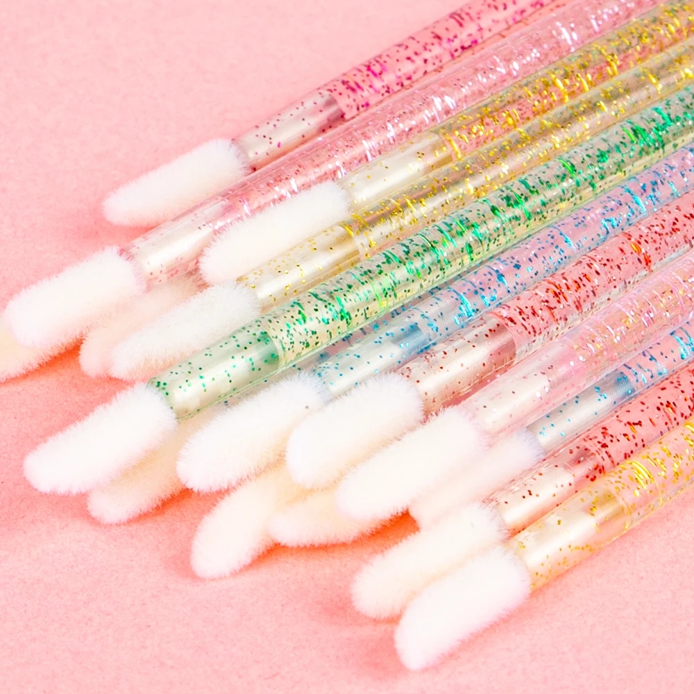 [Hàng mới về] Set 50 cọ chuốt mi sử dụng một lần chất lượng cao