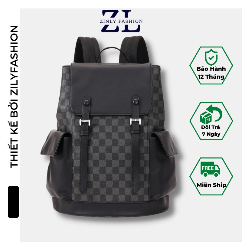 Balo nam nữ thời trang da cao cấp ulzzang phong cách unisex hàn quốc đựng laptop