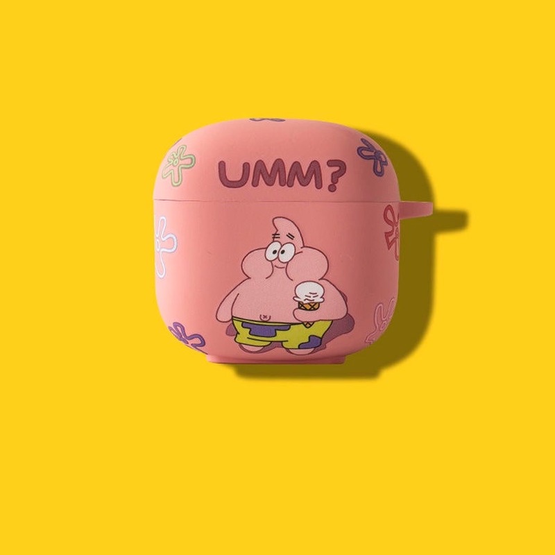 Sẵn Sàng! Vỏ Bọc Hộp Sạc Tai Nghe Baseus Bowie E3 Mềm Trong Suốt Hình Phi Hành Gia Và SpongeBob
