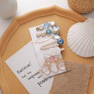 Set 8 Kẹp Tóc Phong Cách Hàn Quốc Thời Trang Cho Nữ