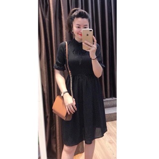 Váy xoè chấm bi 