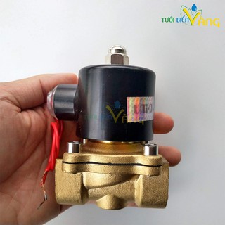 Van điện từ 220v dùng cho ống tưới phi 21mm