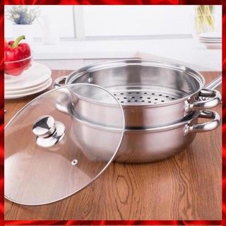 Nồi hấp 2 tầng đa năng 28cm