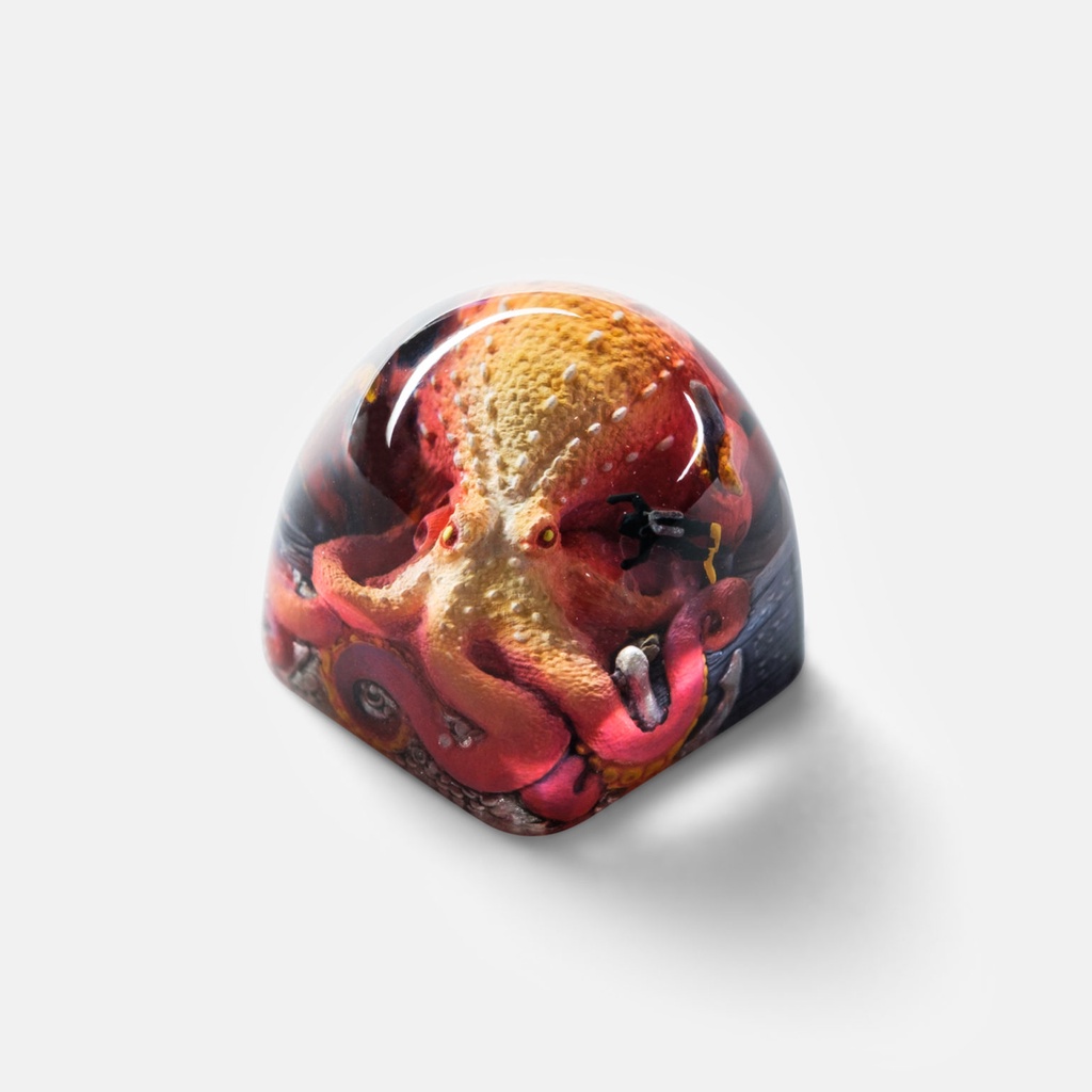 Keycap Artisan bàn phím cơ Dwarf Factory Kraken Absolut  - Hàng chính hãng