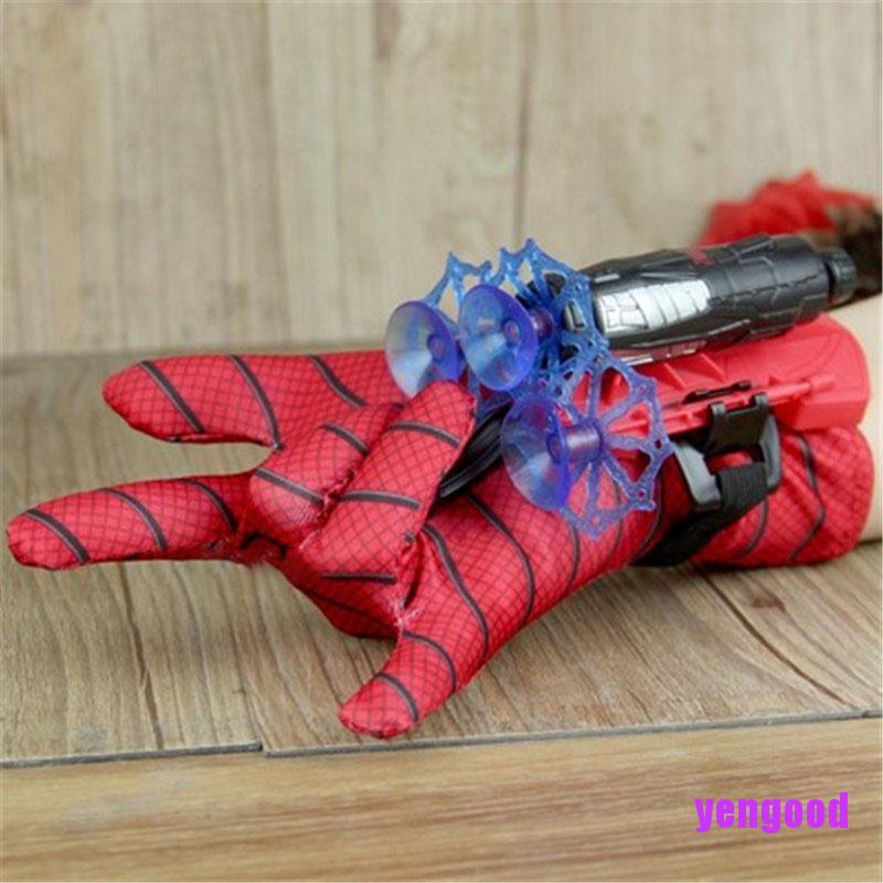 Găng Tay Nhựa Hình Người Nhện Độc Đáo