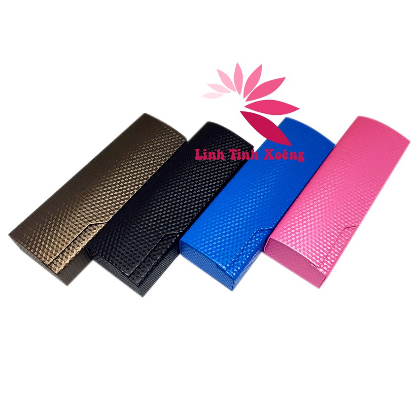 Hộp đựng kính mắt cường lực chấm bi cao cấp