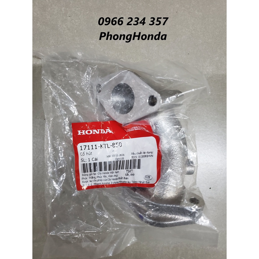 co xăng , cổ hút wave rs , wave s 100 , wave alpha 2006 chính hãng honda