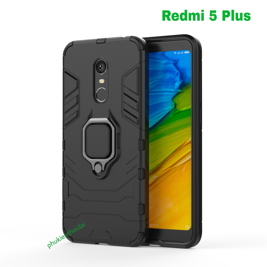 Ốp lưng Redmi 5 Plus / Note 11T Pro 5G / Note 12 Pro 5G / Note 12 Pro 4G chống sốc Iron Man Iring giá đỡ xem phim