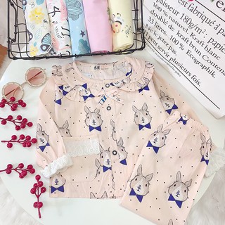 PIJAMA CHO BÉ GÁI REN ĐIỆU ĐÀ