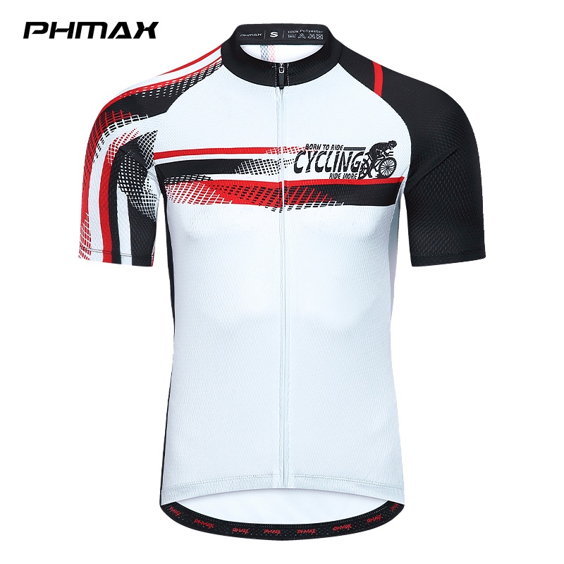 Set áo jersey đi xe đạp và quần đùi/ quần yếm/ Áo jersey PHMAX chất lượng cao tiện lợi dành cho nam