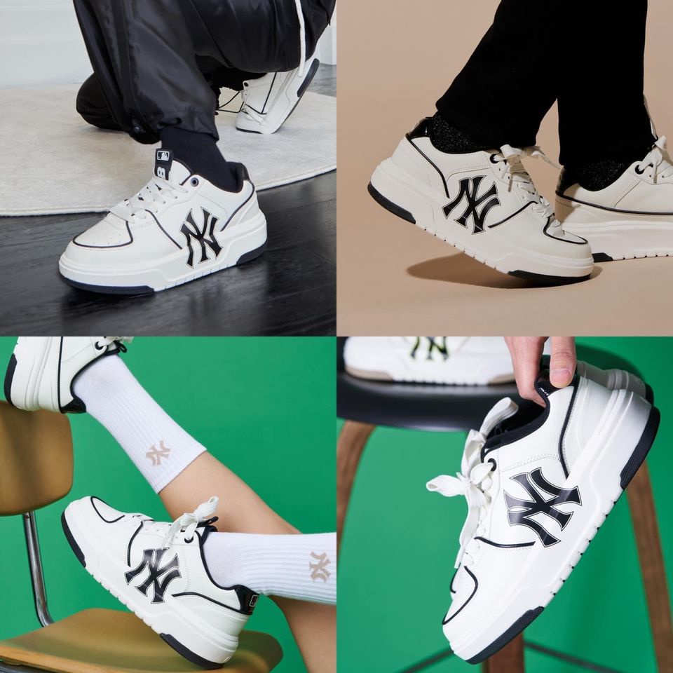 GIÀY MLB CHUNKY LINER XANH, MLB LINER VÀNG, MLB LINER ĐEN BẢN CAO CẤP NAM NỮ KÈM ẢNH THẬT