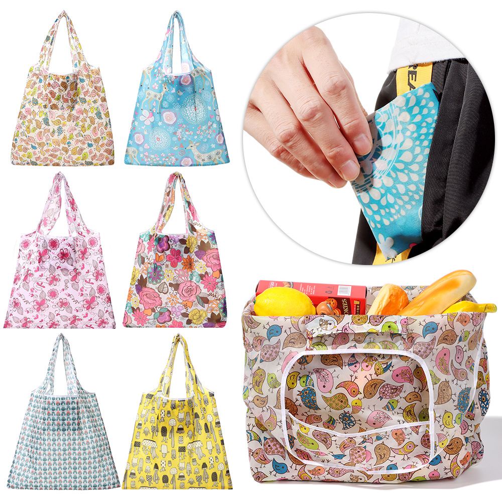 Túi Mua Sắm Bằng Polyester Tái Sử Dụng Bảo Vệ Môi Trường