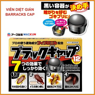 Thuốc diệt gián nhật bản barracks cap