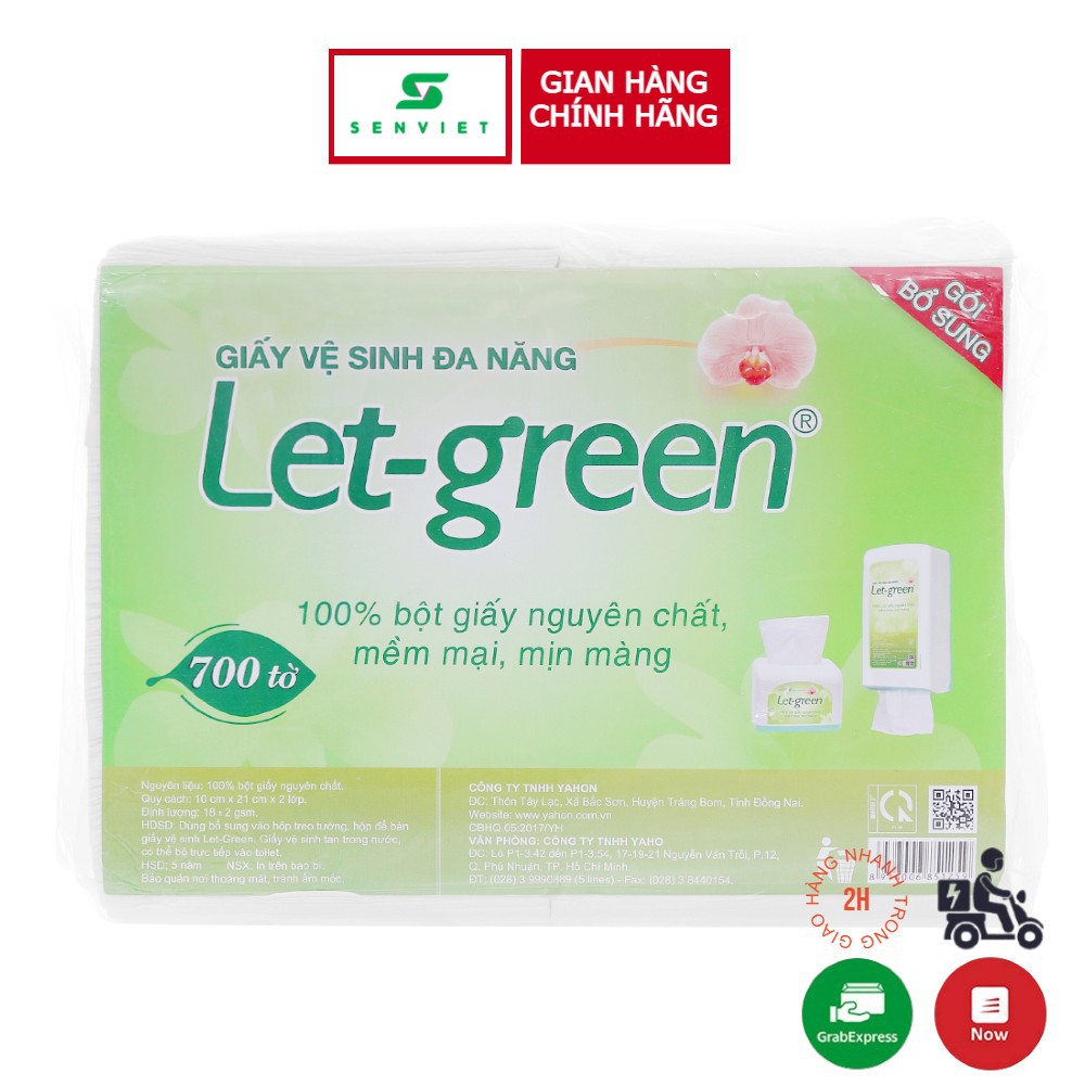 Giấy Đa Năng Let - Green 700 tờ