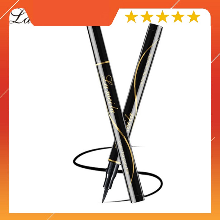 Kẻ mắt Lameila màu đen nét mảnh sắc nét , Bút kẻ mắt chính hãng Nội địa Trung Xuka cosmetic | BigBuy360 - bigbuy360.vn