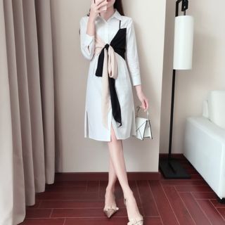 (Thanh lý nghỉ bán) Váy sơ mi trắng Yuki
